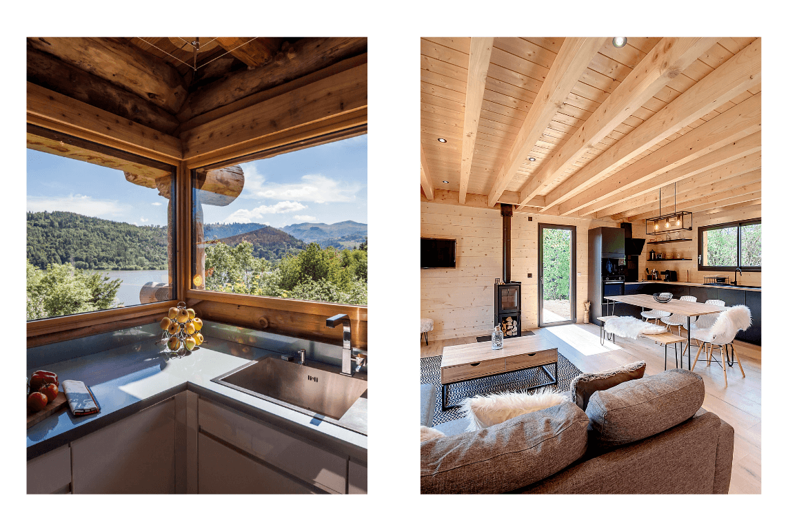 Intérieur gite Auvergne