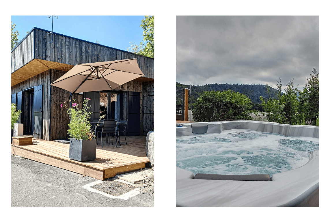 Extérieur gite Auvergne