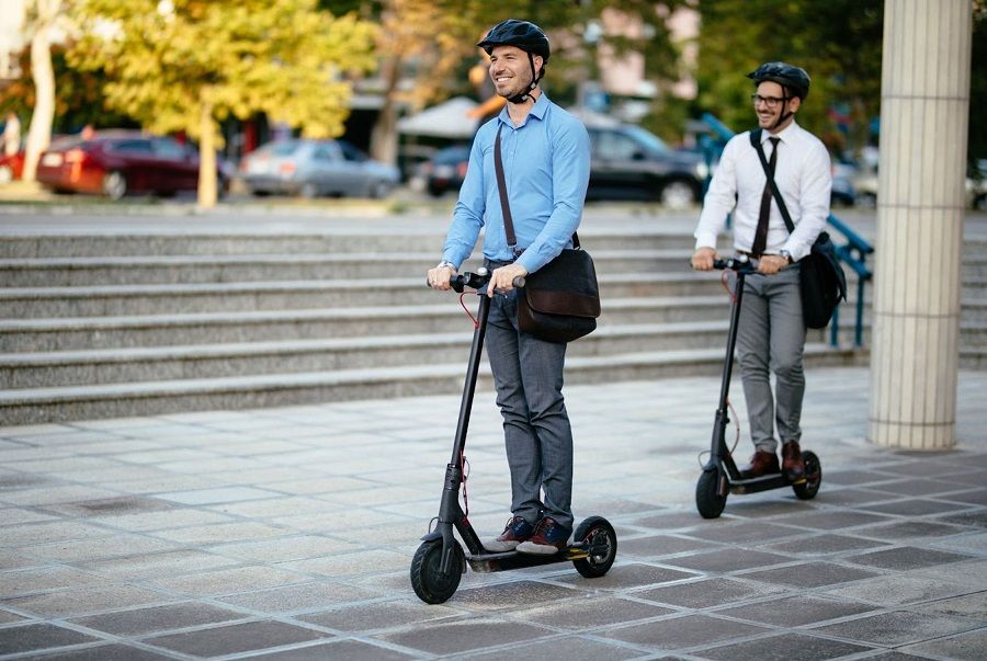 Des déplacements écologiques en trottinette électrique
