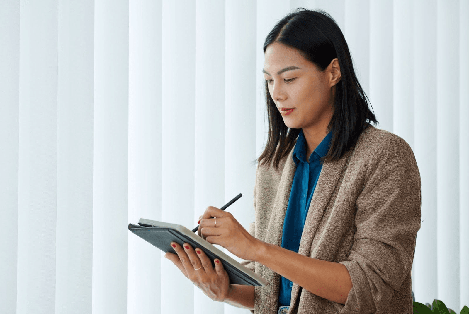 Prendre des notes lors de l'entretien avec sa banque